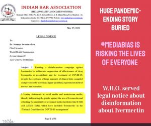 India Serves Who Disinformation Ivermectin