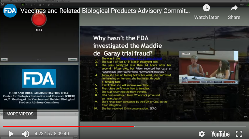 Fda Maddie Paralyzed