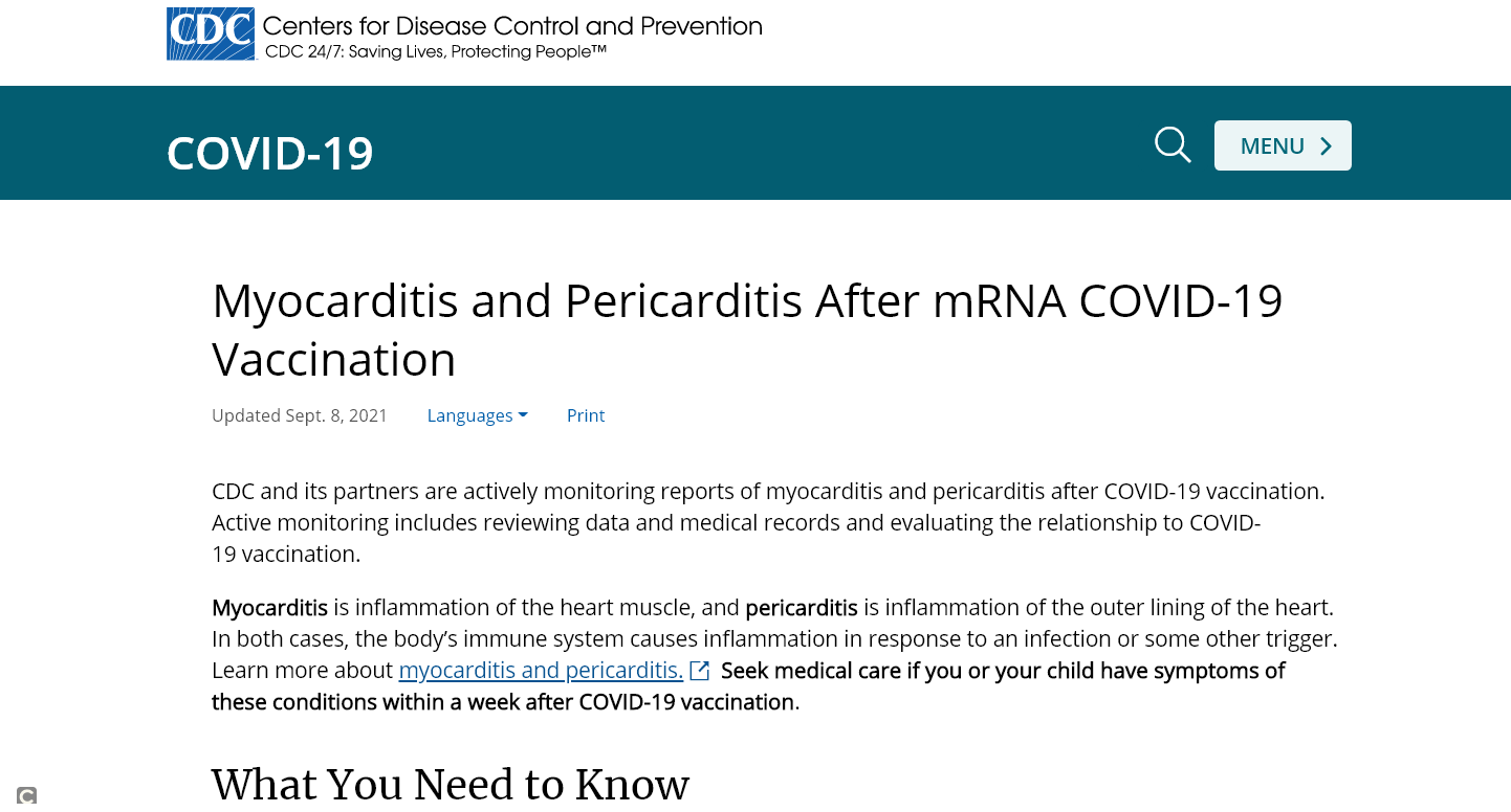 Myocarditiscdc