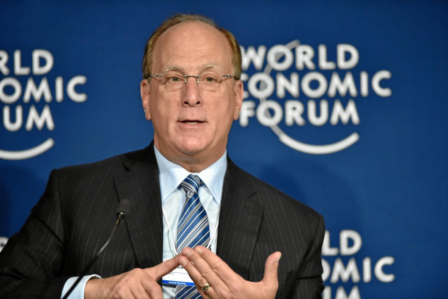 Larryfink Blackrock Wef