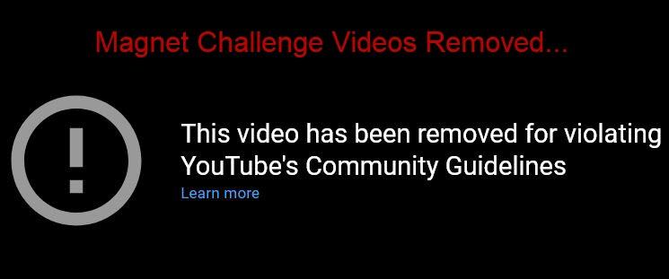 Youtube Video Removed