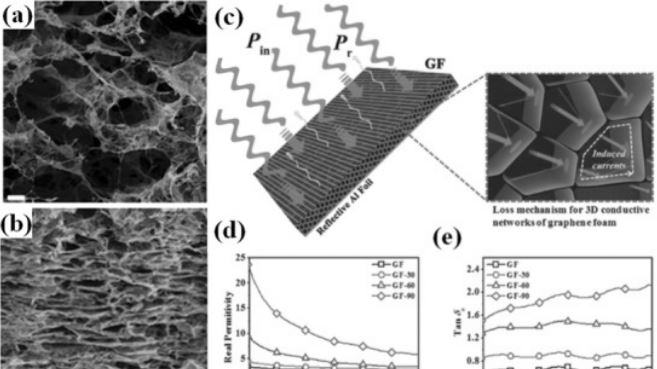Graphene EM wave absorption