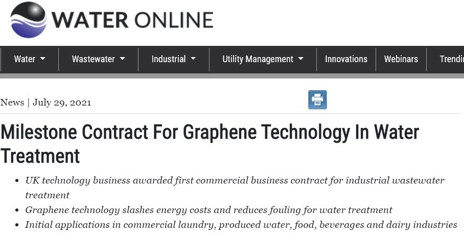Graphene Technology Water Treatment