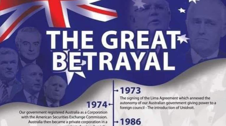 Australia Great Betrayal
