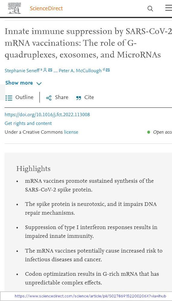 Innateimmunesuppression C19vax Sciencedirect