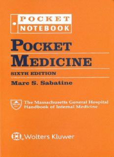 Pocket Medicine Hospital Handbook