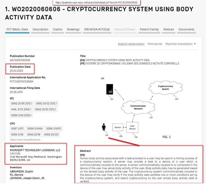 WO2020060606 CRYPTO
