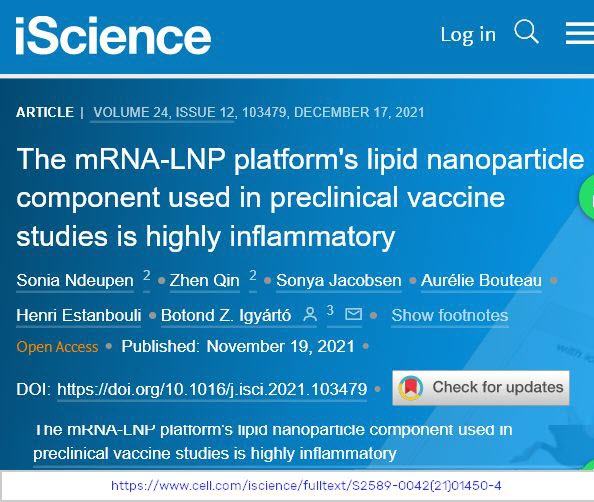 Mrna Lnp Vax Inflammatory Cell