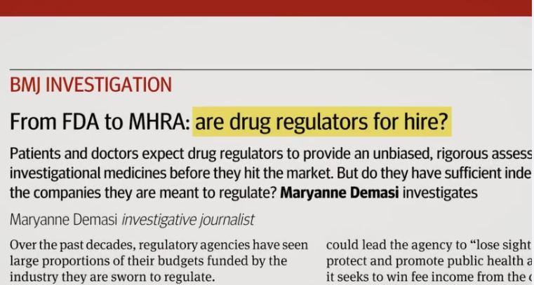 Bmj Mhra Fda