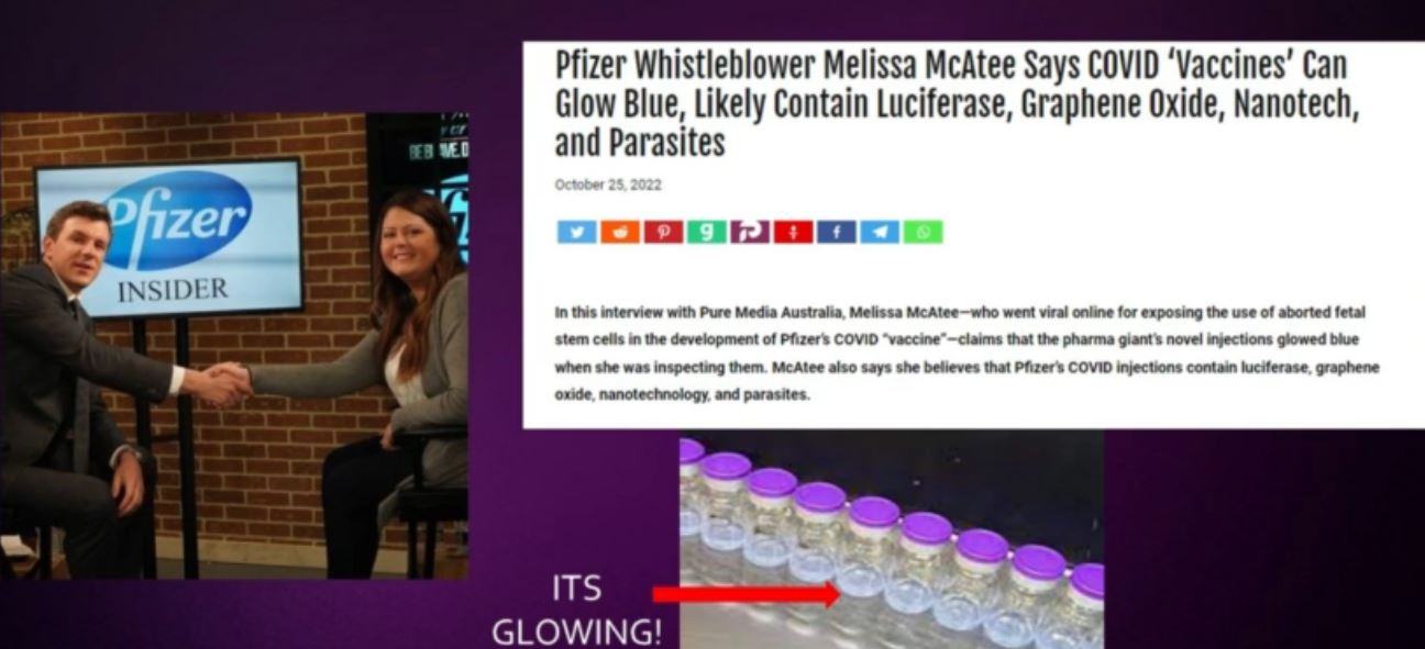 Luciferase Graphene Pfizer Melissa