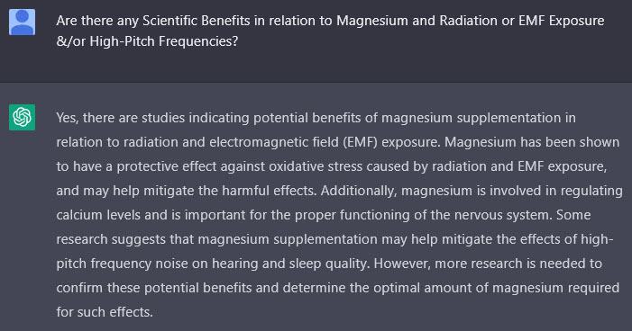 Chatgpt Magnesium High Pitch