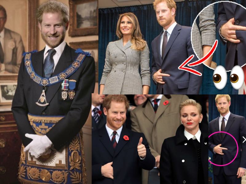 Princeharry Hiddenhand Freemason