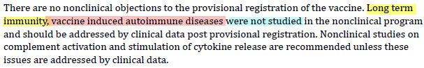 Tgafoi2389 P6 Vaccine Induced Autoimmune Notstudied