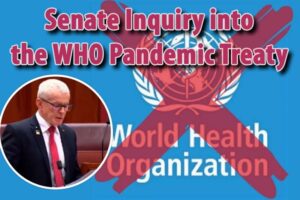 Who Pandemic Treaty Malcolm Roberts