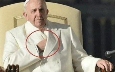 Pope Francis Hiddenhand Sml