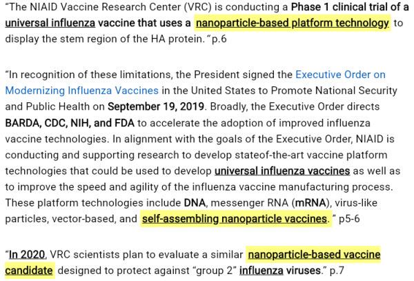 Fauci Self Assembling Nanoparticle Vaccines