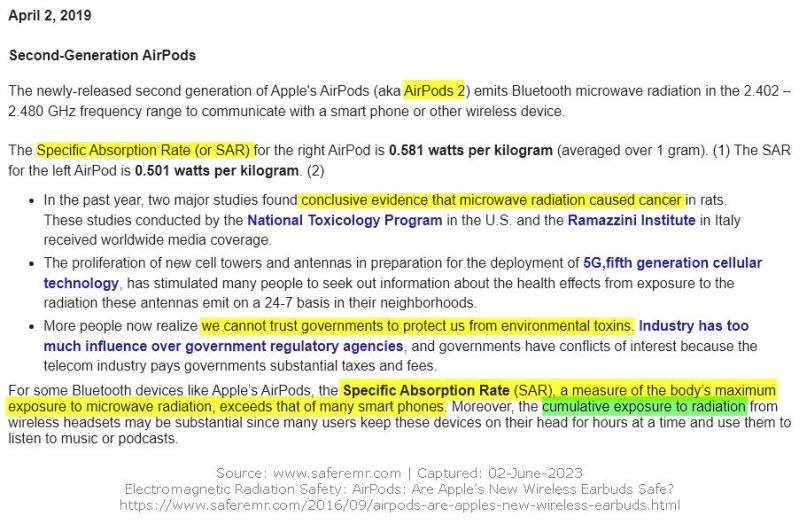 Airpods2 2019 Sars