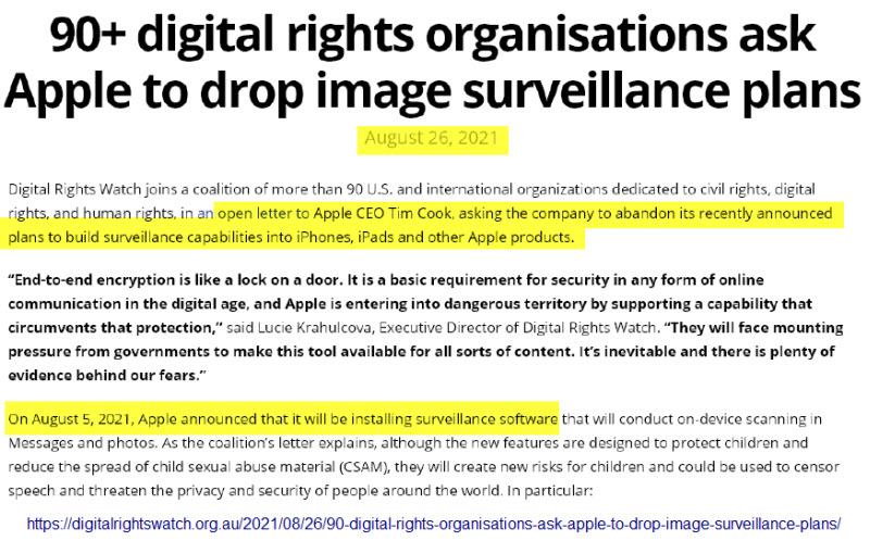 Apple Bulilt In Surveillance