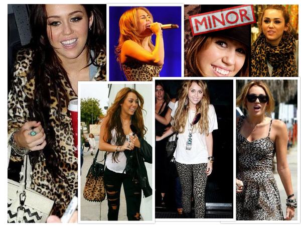 Miley Tiger Young Collage