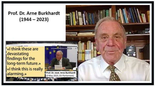 Prof Arne Burkhardt Tribute