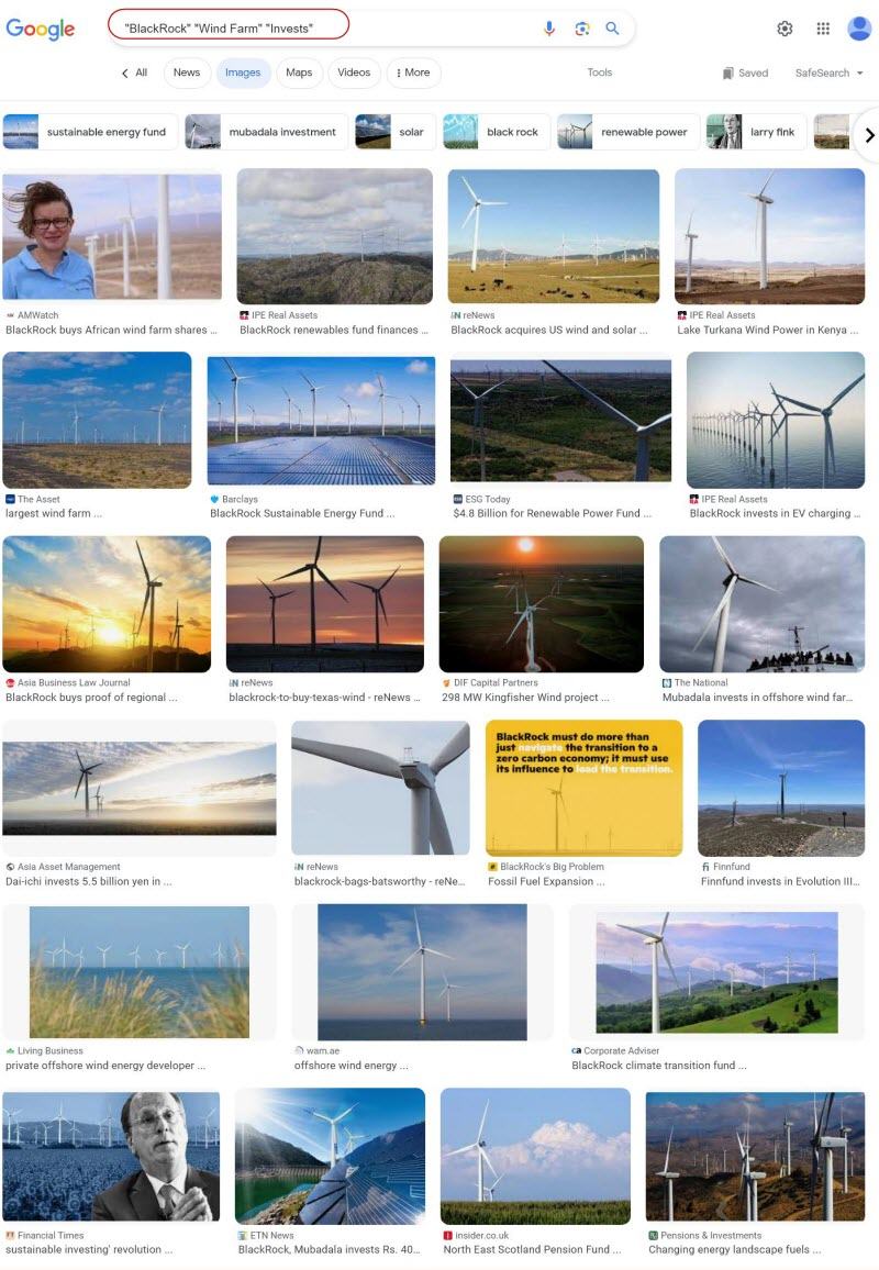 Blackrock Windfarm Investments