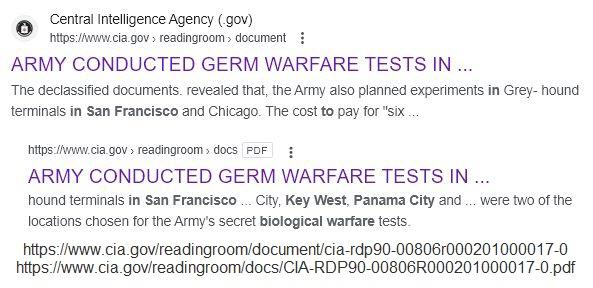 Cia Germwarfare Tests Us