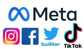 Meta Instagram Facebook Twitter Tiktok