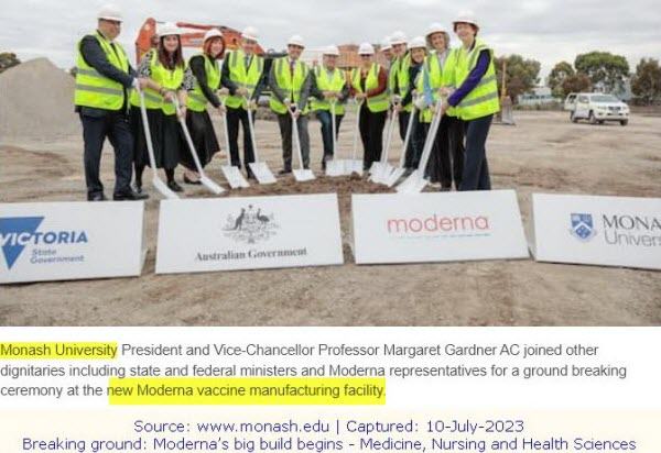 Moderna Factory Australia Monash