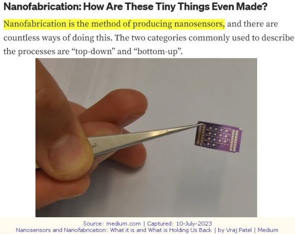 Nanosensors Nanofabrication
