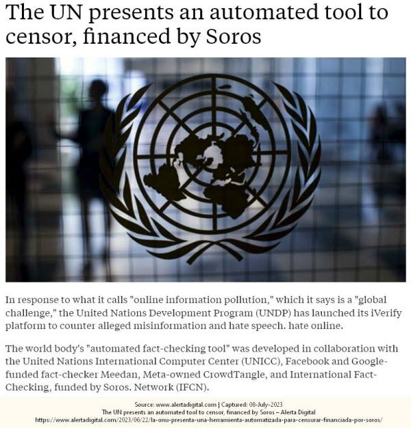 Un Automated Censorship