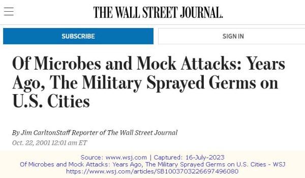 Wsj 2001 Usmilitary Germwarfare