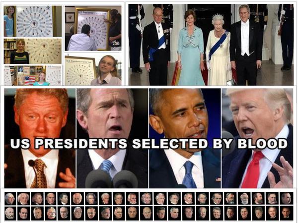 Elected Or Selected Us Presidents Royal Bloodline